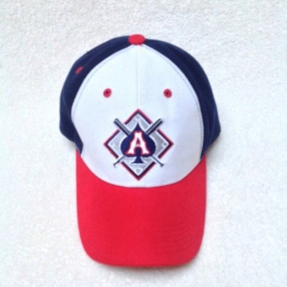 Baseball Bats Ace Spade White Blue Red Hat Unisex Baseball Hat Game Outdoor - Picture 3 of 7